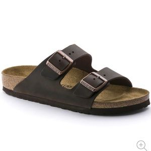 Birkenstock Leather Arizona narrow fit size 46 new with tags in box